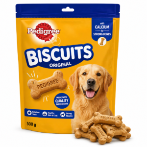 Pedigree Biscuit Original (Dog Treat) – 500g