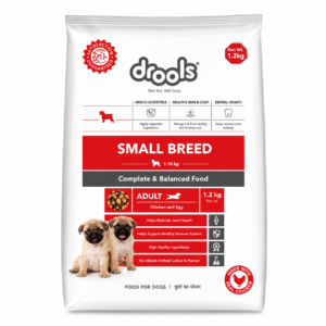 Drools Small Breed Adult Dog Food – Chicken & Egg, 1.2 kg